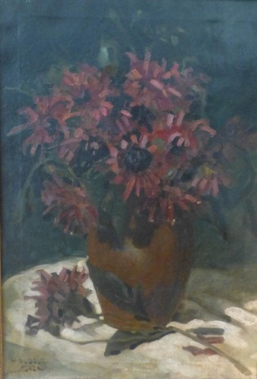 Henri Dubois 1837 - 1909 19.yüzyıl Fransız Ressam
