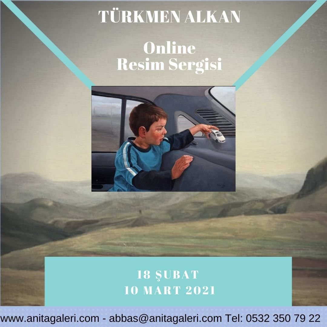 Türkmen Alkan Online Resim Sergisi